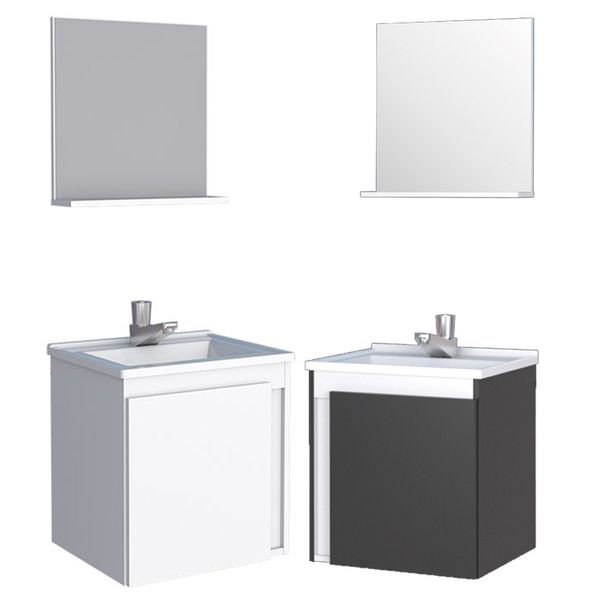Kit Gabinete De Madeira Onix
