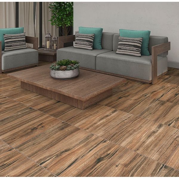 PISO 61X61 FORMIGRES ECONATURE MARROM HD BRILHANTE 