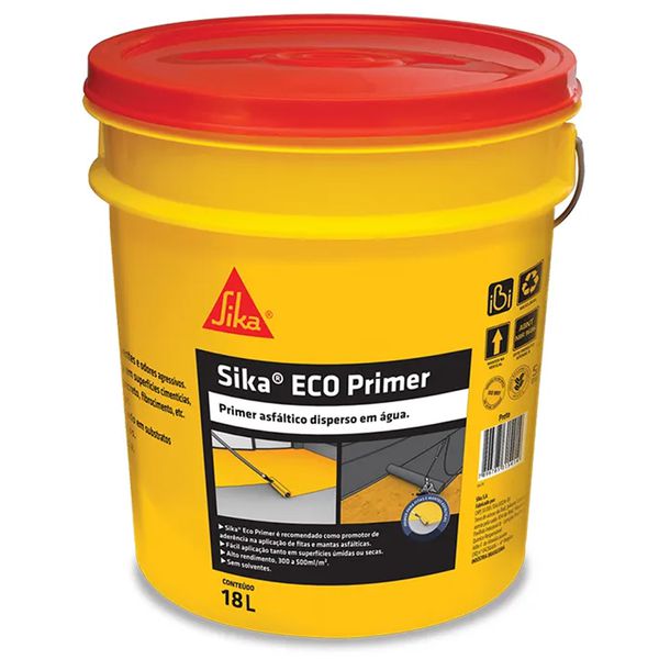 ECO PRIMER BALDE 18 LITROS SIKA 
