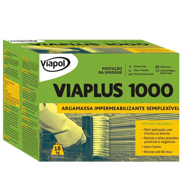 VIAPLUS 1000 18KG CAIXA VIAPOL