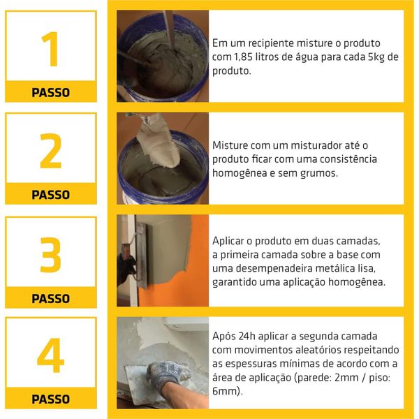 CIMENTO QUEIMADO PORTOKOLL BALDE 5KG