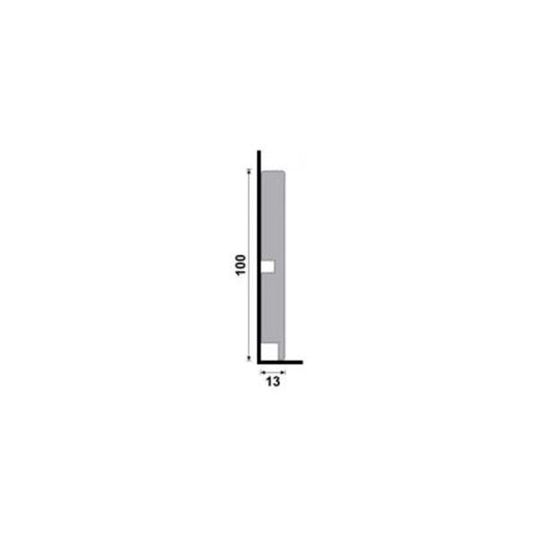RODAPÉ 454 BRANCO 100X13MM 2.40M 