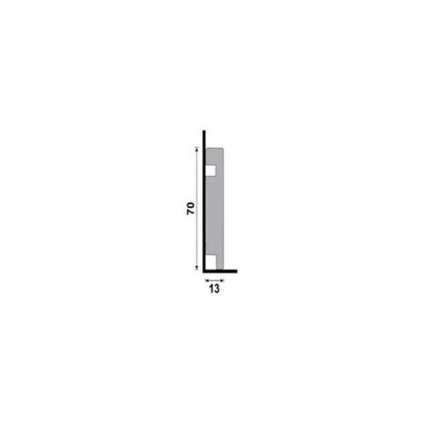 RODAPÉ 451 BRANCO 70X13 2.40M