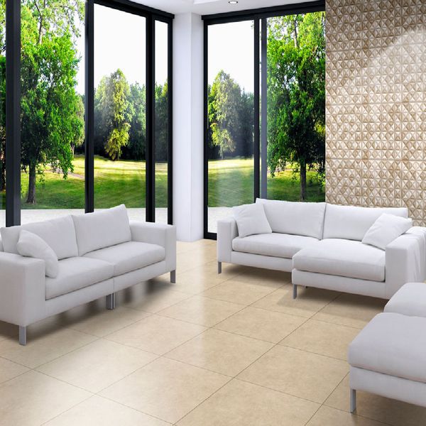 PORCELANATO 61X61 CRISTOFOLETTI CEMENT BEIGE PURE 61025 