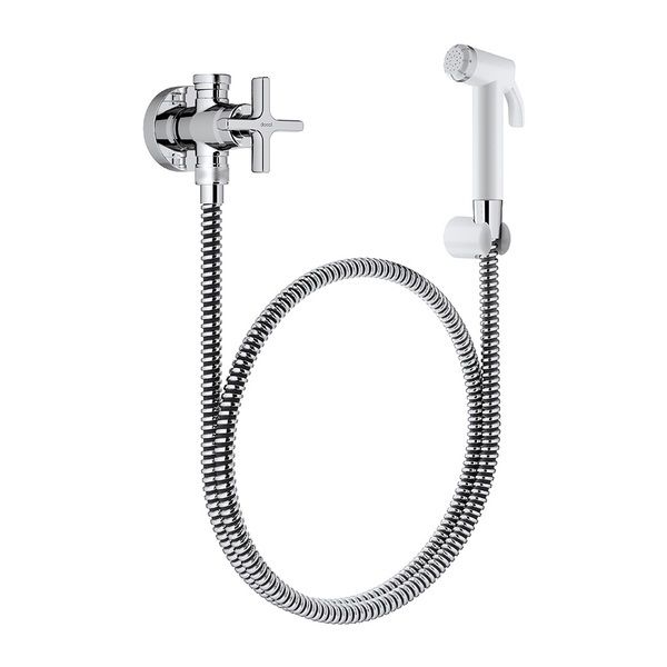 DUCHA HIGIENICA COM REGISTRO E DERIVAÇÃO NOVA INVICTA CROMADA