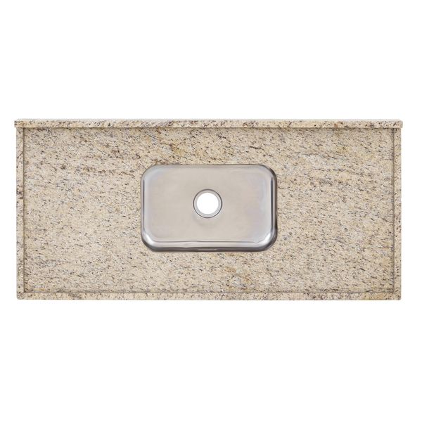 PIA GRANITO AMARELO ORNAMENTAL SANTA CECÍLIA STANDART