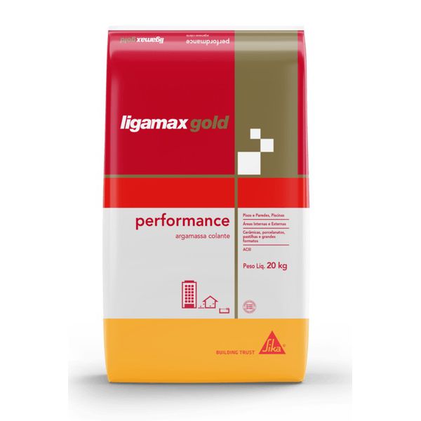 ARGAMASSA AC3 LIGAMAX GOLD PERFORMANCE CINZA 20KG