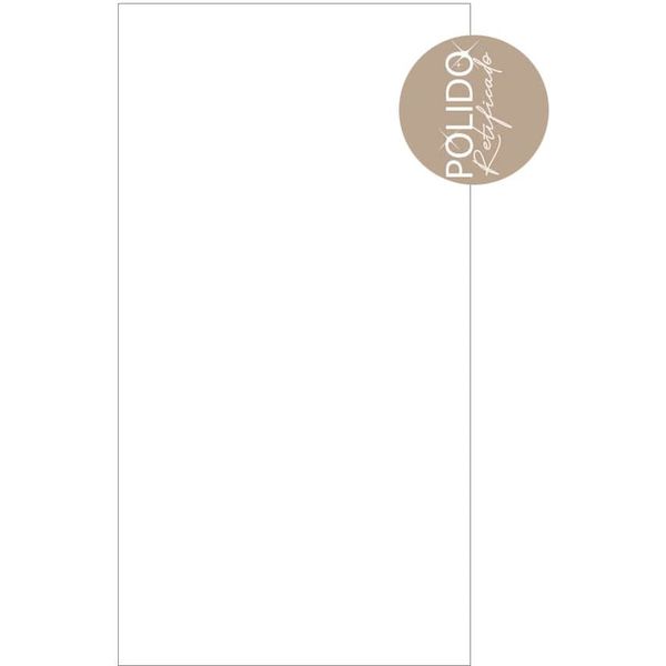 RÉGUA 60X120 FORMIGRES BRANCO BRILHO RETIFICADO