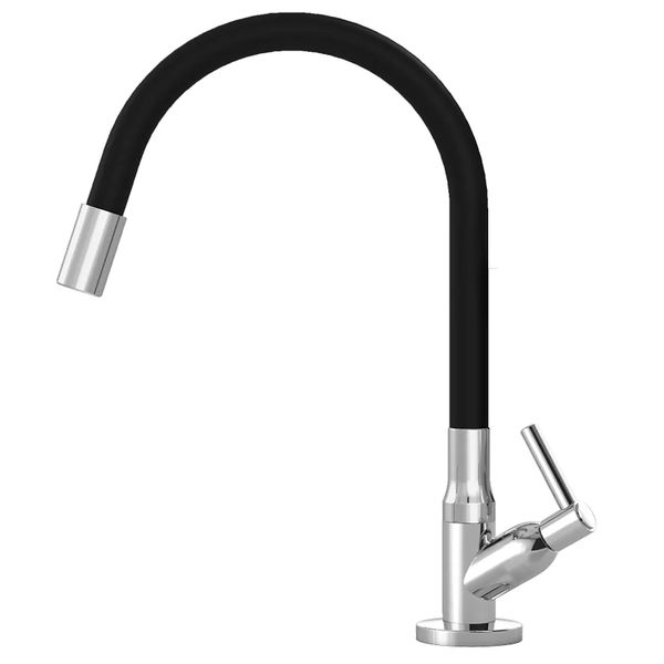TORNEIRA COZINHA MESA 1168 PRETA COLOR FLEX PRETA C70 