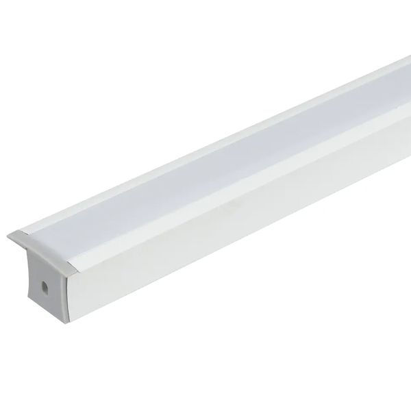 PERFIL DE EMBUTIR SLIM BRANCO