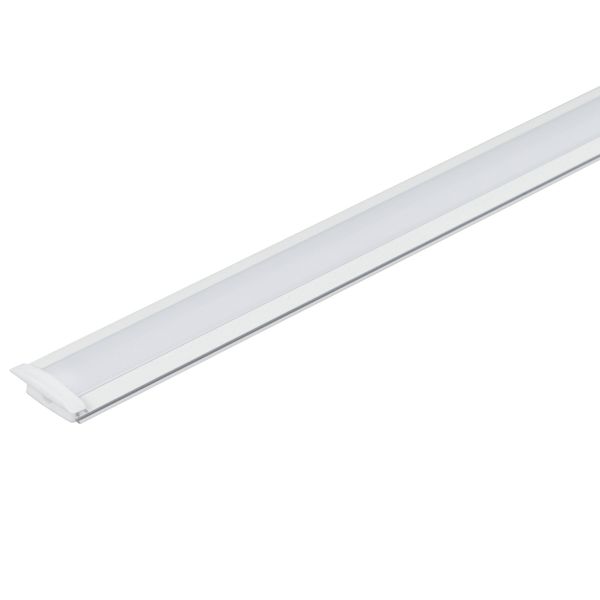 PERFIL DE EMBUTIR SLIM BRANCO