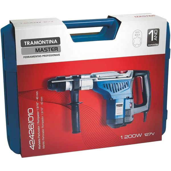 MARTELETE PERFURADOR/ROMPEDOR 1200W 1.9/16" 127V TRAMONTINA