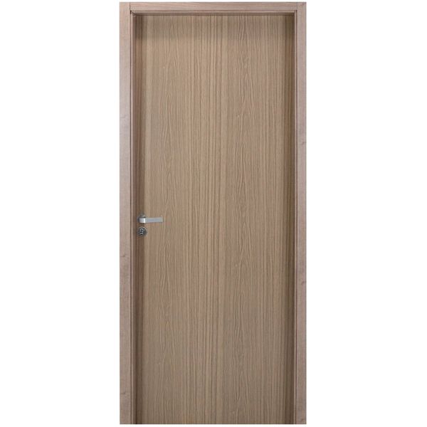 KIT PORTA PRONTA REGULÁVEL MGM 215X74CM CARVALHO ALPHA ESQUERDA