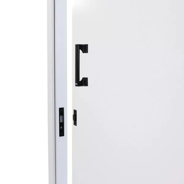 KIT PORTA DE CORRER MGM SOBREPOR BRANCA 215X70CM