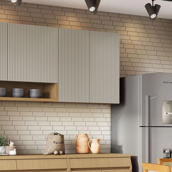ARMÁRIO AÉREO 2 PORTAS NESHER SIMONE MENDES 80CM 100% MDF 