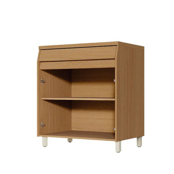 BALCAO 2 PORTAS 1 GAVETA NESHER SIMONE MENDES 80CM 100% MDF CRV