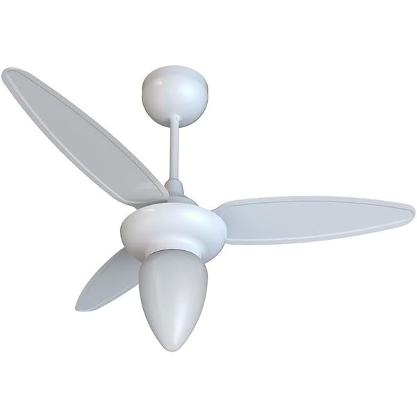 VENTILADOR DE TETO WIND INVERTER BRANCO 3 PÁS COM CONTROLE BIVOLT VENTISOL
