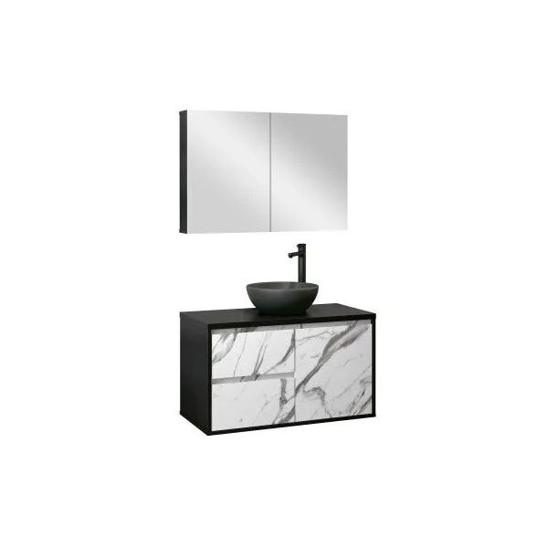 GABINETE INDUSTRY 80 PRETO/CARRARA