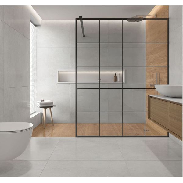 PISO 88X88 FORMIGRES ESSENCIAL CINZA RETIFICADO POLIDO EXTRA 
