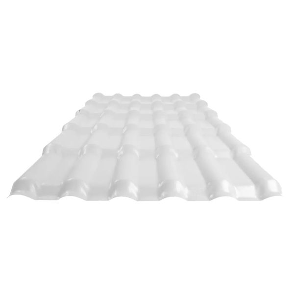 TELHA 242X88 PLAN PVC BRANCA FORTLEV