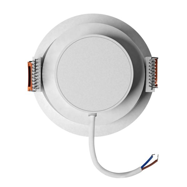 SPOT DE EMBUTIR REDONDO COM LUZ LED AMARELA 72 EASY BIVOLT