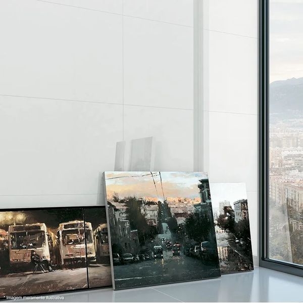 REVESTIMENTO 33X60 INCEPA GLACIAL SNOW ACETINADO 