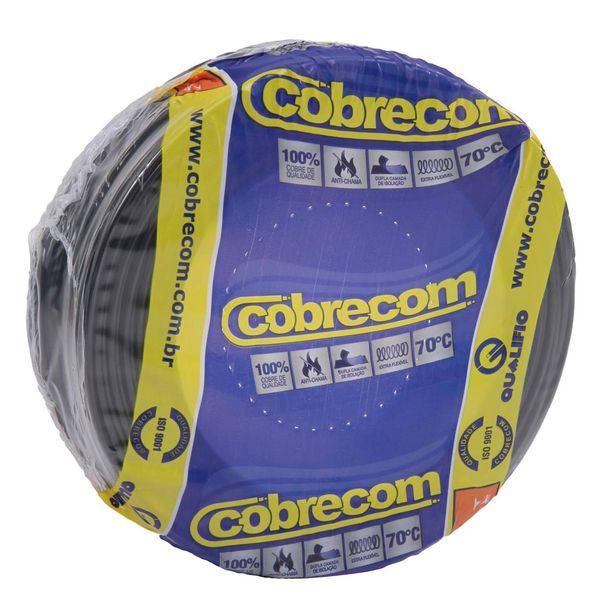 CABO FLEXÍVEL METRO 10.00 MM COBRECOM