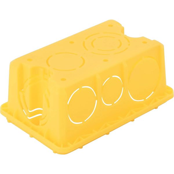 CAIXA DE LUZ TRAMONTINA 4X2 AMARELO