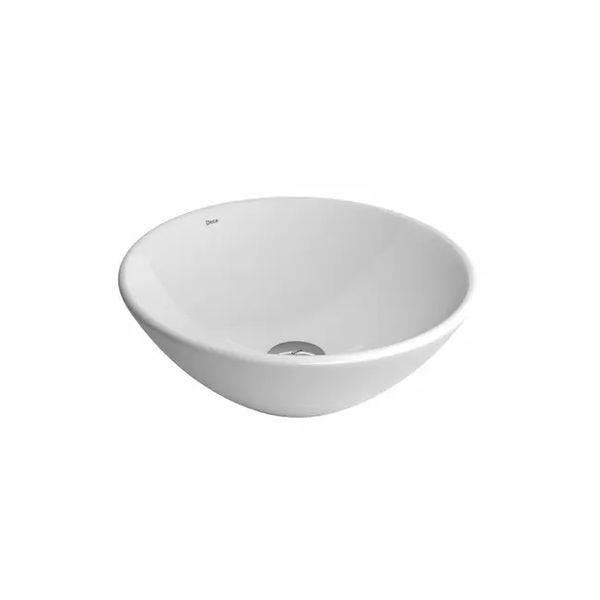 CUBA DE APOIO REDONDA 35CM BRANCA DECA