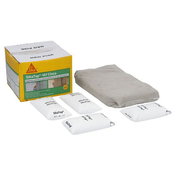 SIKA TOP 107 CINZA CAIXA 18 KG