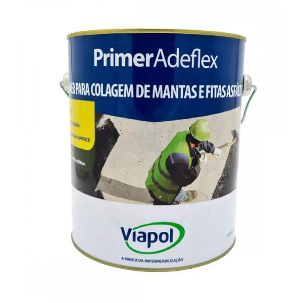 VIAPOL PRIMER ADEFLEX BASE QUEROSENE GALÃO 3,6 LITROS