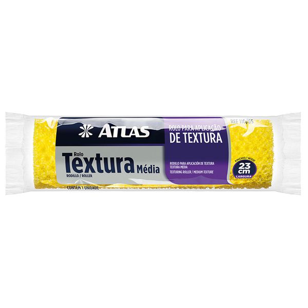 ROLO PARA TEXTURA MEDIA 23CM ATLAS