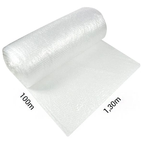 PLASTICO BOLHA ROLO 1,30M X 100M