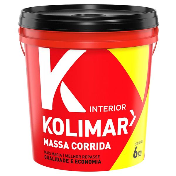 MASSA CORRIDA PVA 6KG KOLIMAR