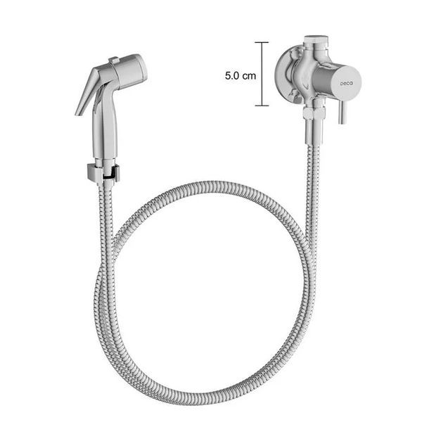 DUCHA HIGIÊNICA BRANCA COM REGISTRO E DERIVAÇÃO - DECA