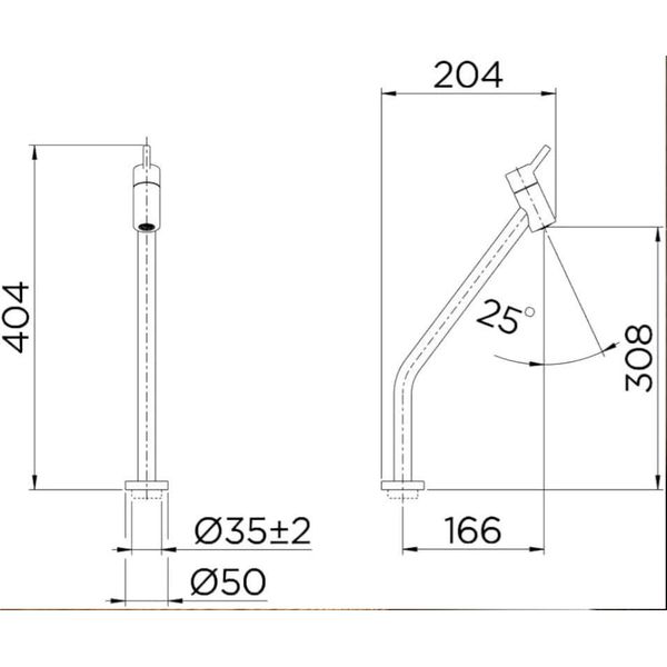 TORNEIRA LAVATORIO MESA BICA ALTA NOVA LOGGICA CROMADA DOCOL