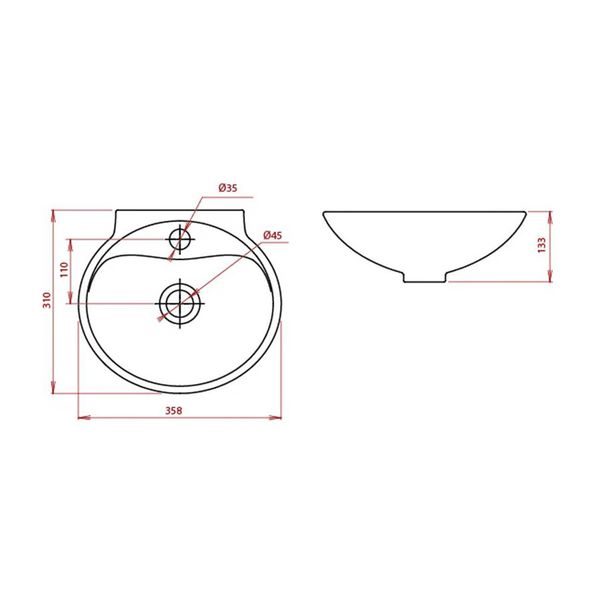 LAVATÓRIO SUSPENSO WAY BRANCO