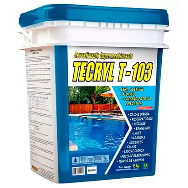 TECRYL T-103 IMPERMEABILIZANTE BALDE 18KG