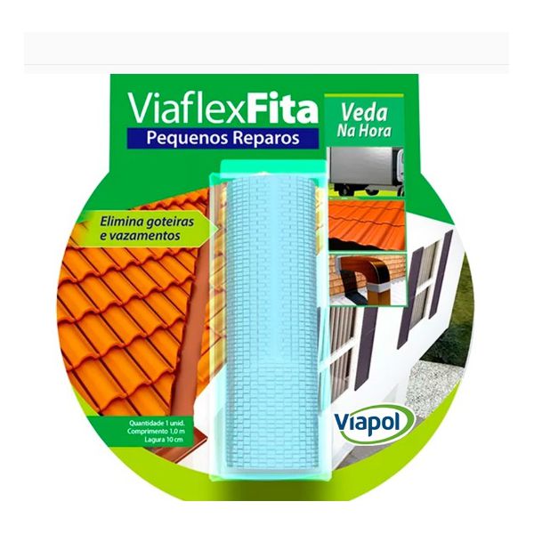 VIAPOL VIAFLEX FITA PEQUENOS REPAROS 10CM COM 1M