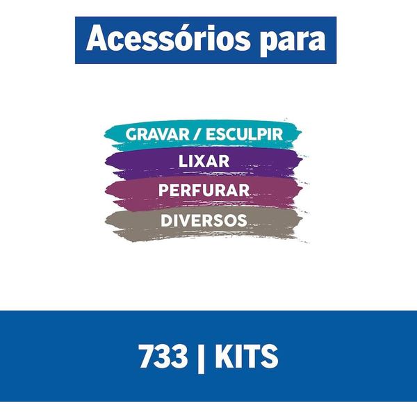 KIT PARA MADEIRA 20 PEÇAS BOSCH