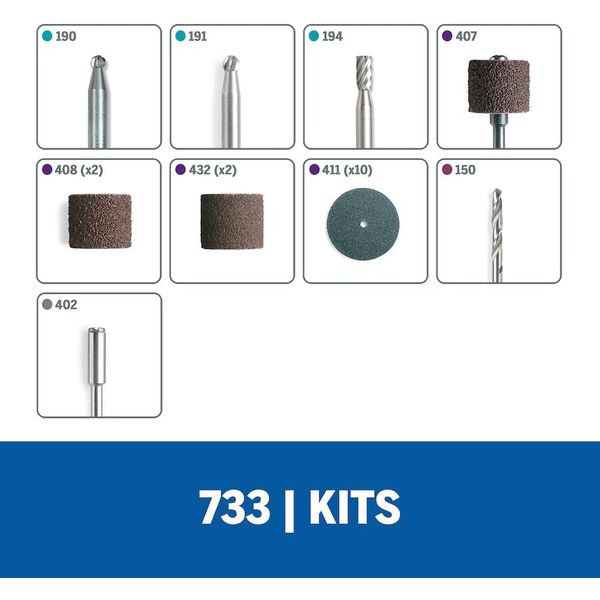 KIT PARA MADEIRA 20 PEÇAS BOSCH