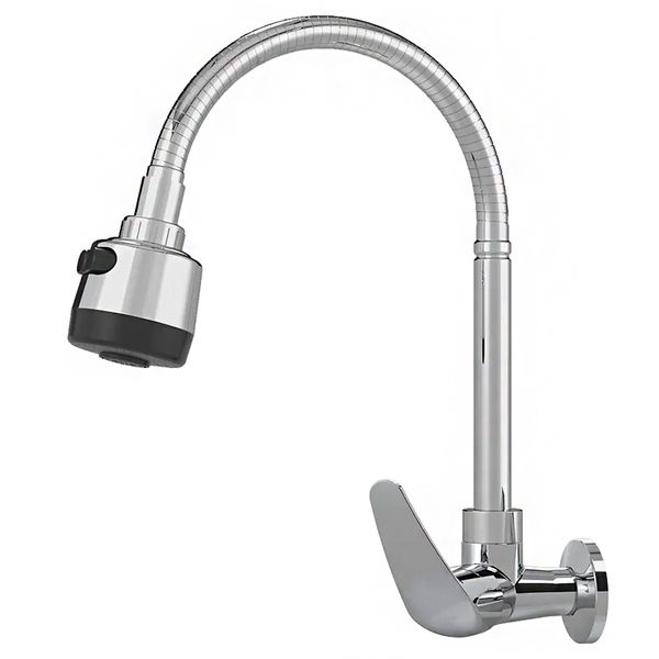 TORNEIRA DE PAREDE GOURMET ABS 1167 CROMADA