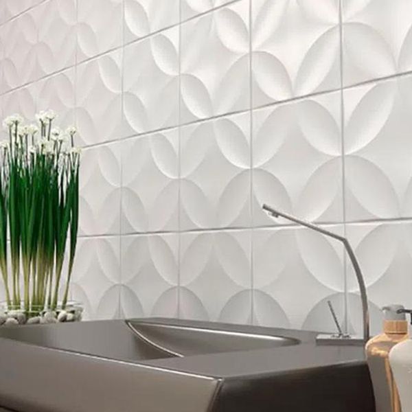 REVESTIMENTO 20X20 ARTSY GLAMOUR WHITE ACETINADO CERAL