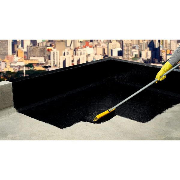 MANTA LÍQUIDA IMPERMEABILIZANTE VEDACIT VEDAPREN 18L PRETO 