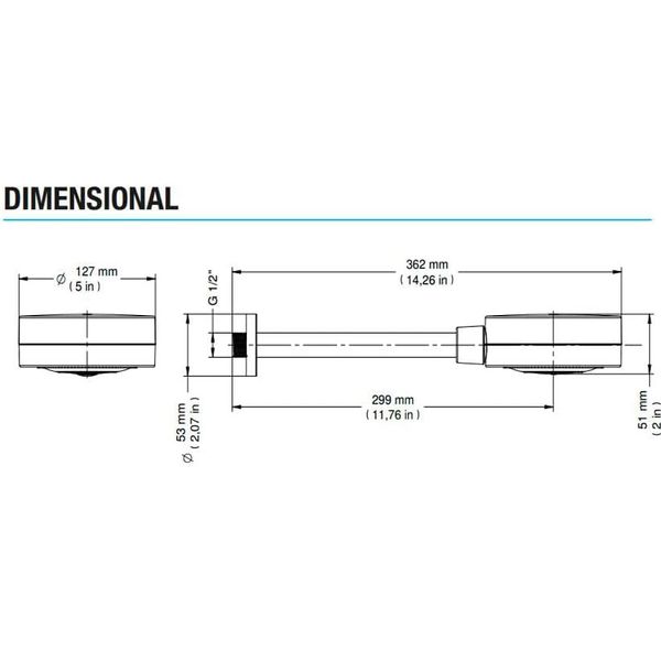 CHUVEIRO DUCHA NOVO TECHNOSHOWER CROMADO DOCOL