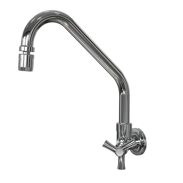 TORNEIRA COZINHA PAREDE BICA MOVEL 1169 C29 CROMADA FANI METAIS