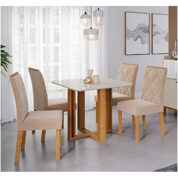 MESA FLORA QUADRADA NATURE/OFF WHITE 