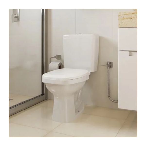 KIT VASO COM CAIXA ACOPLADA LIKE BRANCO CELITE 