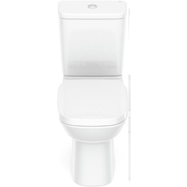 ROCA KIT VASO SANITÁRIO COM CAIXA ACOPLADA E ASSENTO SOFT CLOSE SQUARE