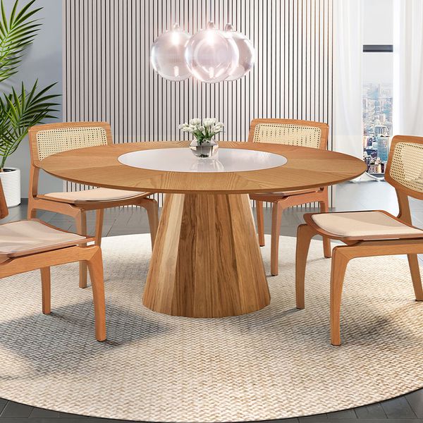 CADEIRA DE MADEIRA CINAMOMO PEROLA